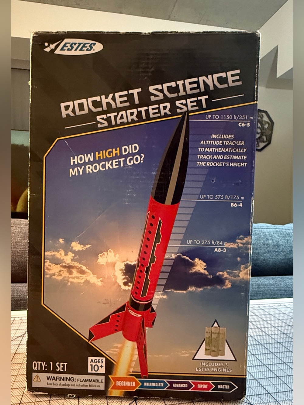NIB ESTES Rocket Science Starter Kit